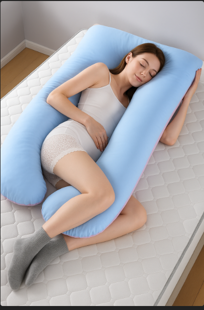 Housse d'Oreiller de Grossesse en Coton