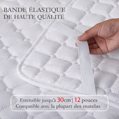 Surmatelas - Protège-Matelas Imperméable Matelassé