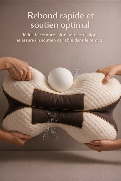 Oreiller Cervical Orthopédique en Fibre de Soja